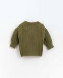Knitted Sweater - Pea - Play Up