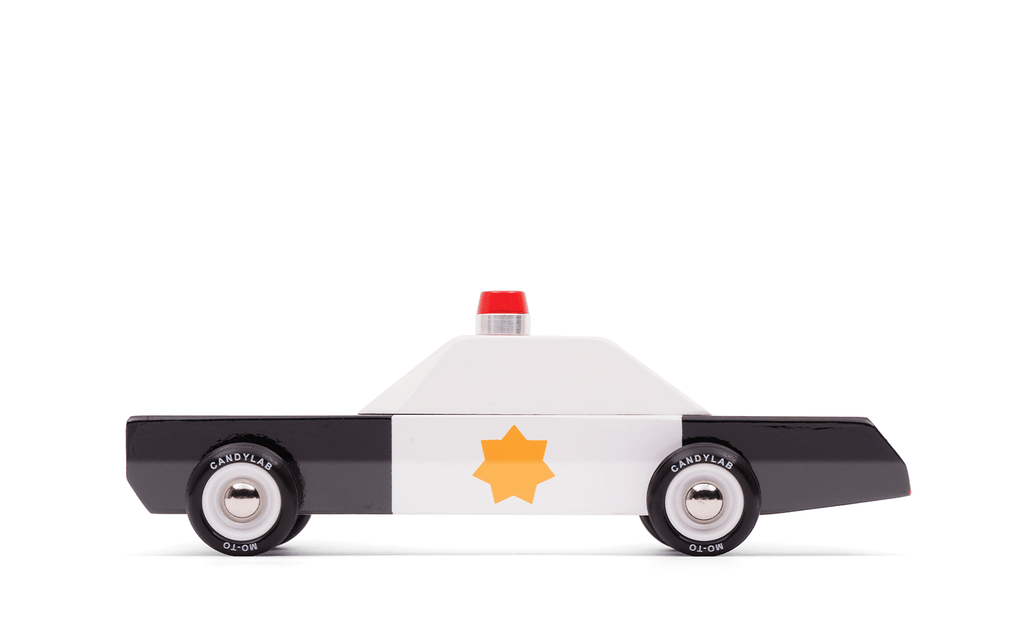 Speelgoedauto hout - CLT Police Cruiser - Candylab