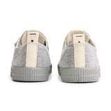 Sneakers Fleece LT - Grey melange - Gray Label x Novesta