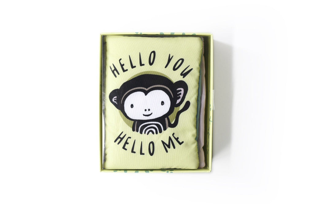 Wee Gallery - Zacht babyboekje - Hello you, Hello me