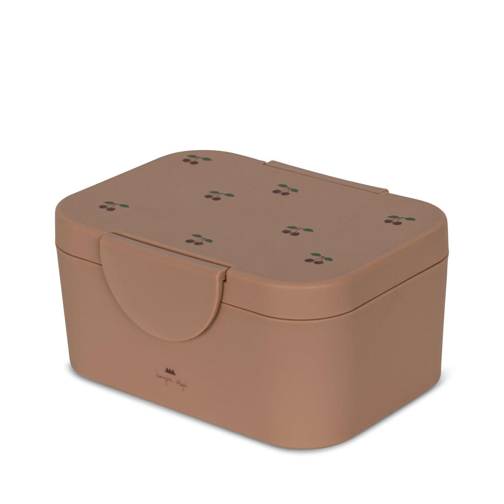 Broodtrommel met kersenprint - Cherry lunch box