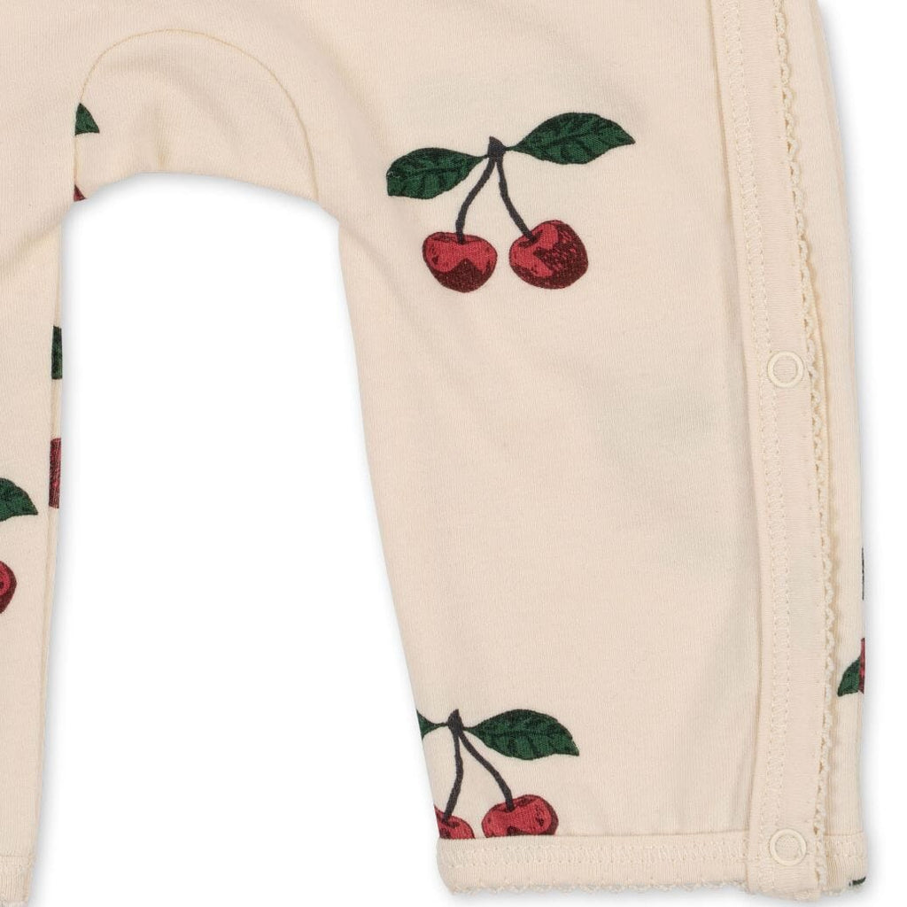 Newborn onesie met lange mouwen - Ma grande cerise