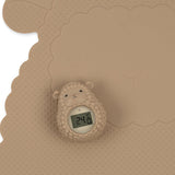 Siliconen badmatje en thermometer schaap - Warm Clay