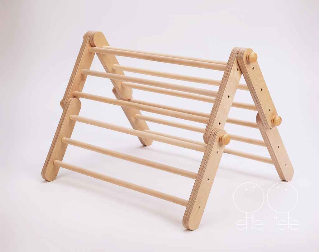 houten pikler 4 elementen - triangle klimrek zonder ramp - Mopitri - Ette Tete