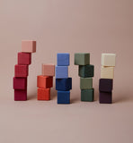 Houten blokken - Earth rainbow cubes - 20 stuks - Raduga Grez