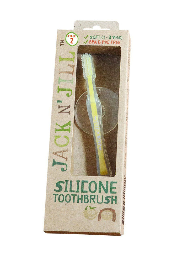 Jack N' Jill - Siliconen tandenborstel - Stage 2 (12-24m)