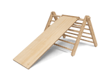 Pikler en bois 2 éléments - aire de jeux triangle avec rampe - Sipitri - Ette Tete