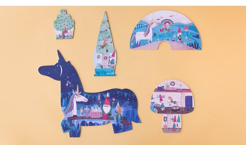 Puzzel - Happy Birthday Unicorn! - Londji