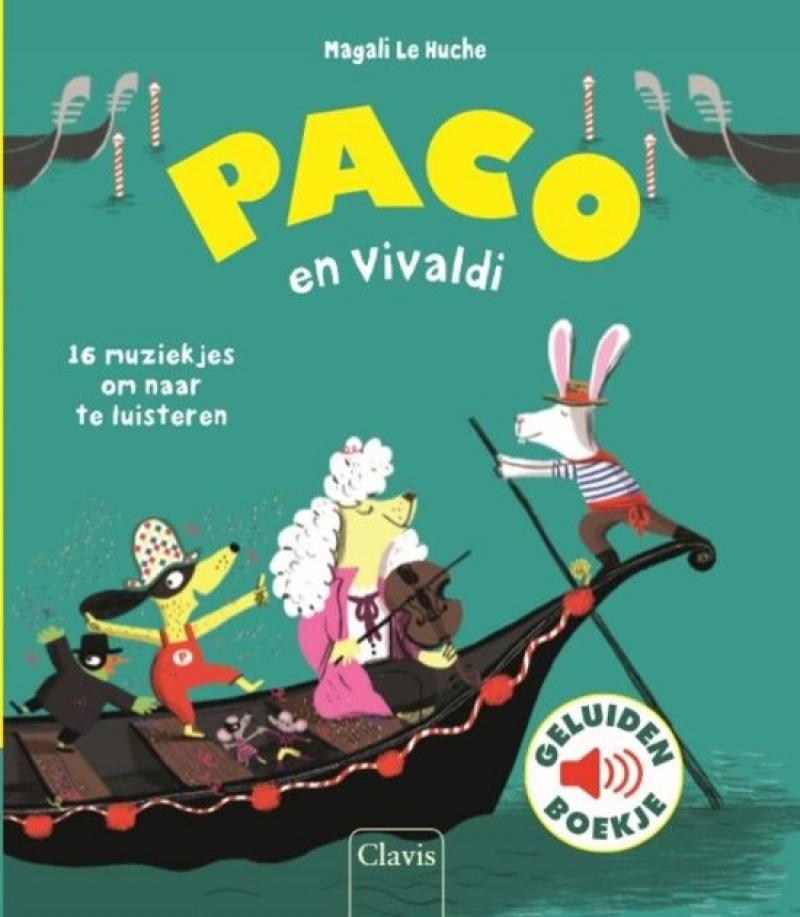 Muziekboekje Paco en Vivaldi - Magali Le Huche - Clavis