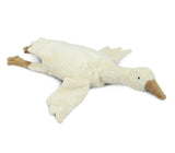 Cuddly goose with cherry stone heating pad - Large - White - Senger Naturwelt