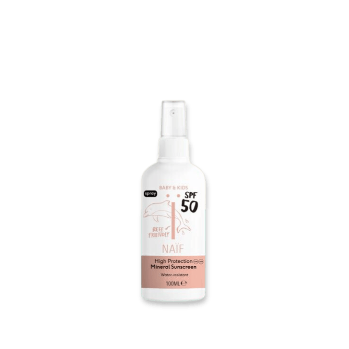 Zonnebrand spray SPF 50 100 ml - Baby & Kids - Naïf