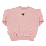 Sweater - light pink "the love journal" - piupiuchick